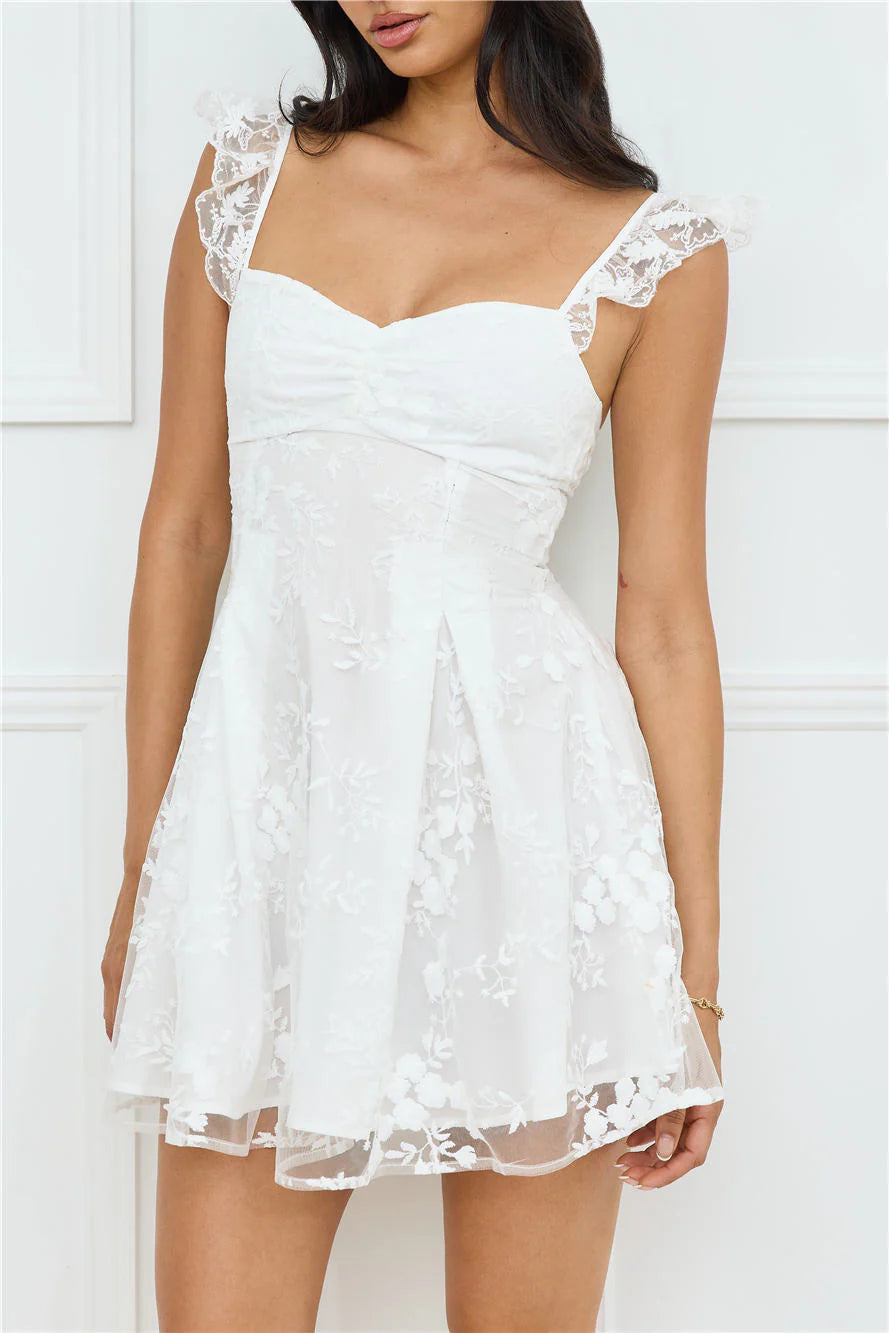 Indy Mini Dress White